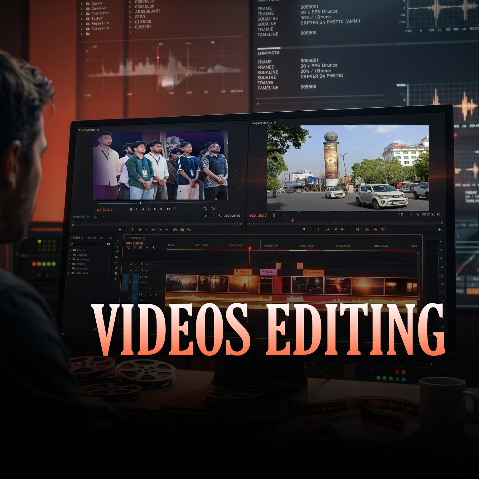 VIDEOS EDITING